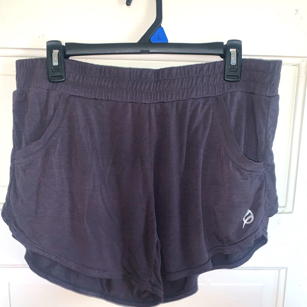 P’tula lounge shorts storm grey size large